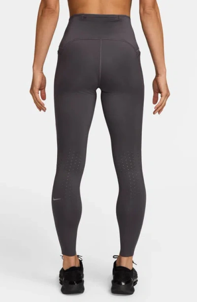 Nike Swift High-waisted Pocket 7/8 Running Leggings In Multi