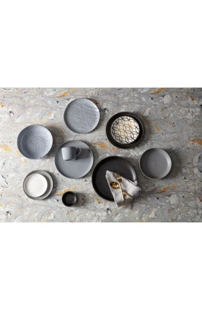 Fortessa Sound 16-piece Dinnerware Place Setting In Gray