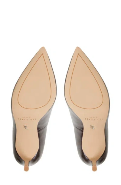 Ted Baker Pointed Toe Pump In Brown