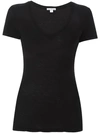 JAMES PERSE SCOOP NECK T-SHIRT,WUA369511760394