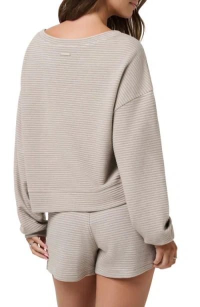 Travismathew Yacht Me Sweatshirt In Gray