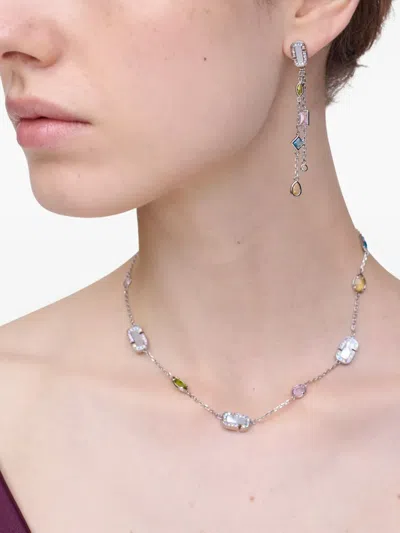 Marc Jacobs The J Marc Luxe Gem Linear Earrings In Metallic