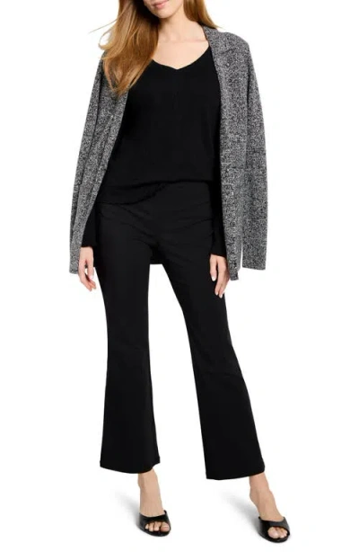 Nic + Zoe Nic+zoe Knit Blazer In Gray