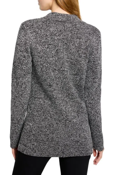 Nic + Zoe Nic+zoe Knit Blazer In Gray