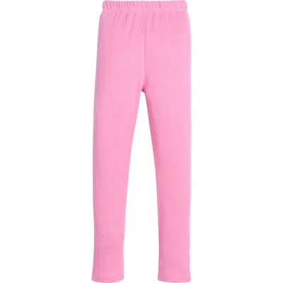 Bisby Kids' Knit Solid Legging In Pink