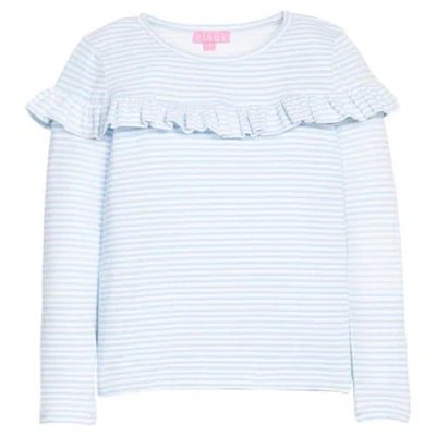 Bisby Kids' Front Ruffle Emily Top In Multi