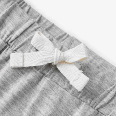 Milkbarn Luxe Solid Jogger In Gray