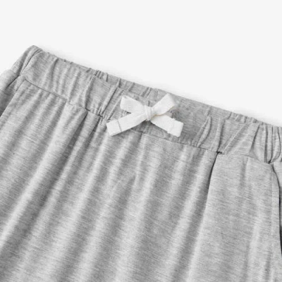 Milkbarn Luxe Solid Jogger In Gray