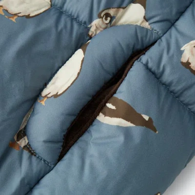 Milkbarn Puffy Down Jacket In Blue