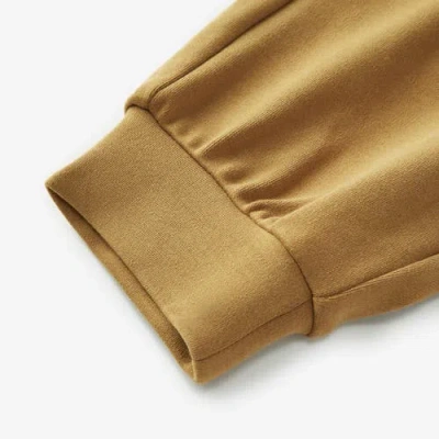 Milkbarn Brushed Jogger In Brown