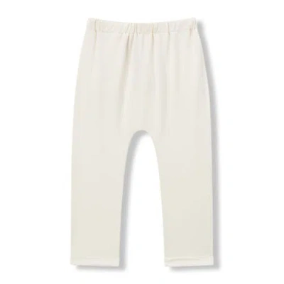 Milkbarn Luxe Solid Jogger In White