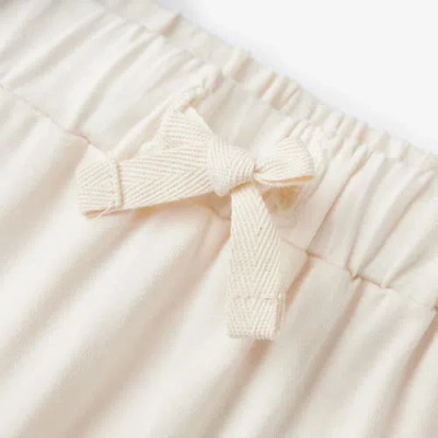 Milkbarn Luxe Solid Jogger In White