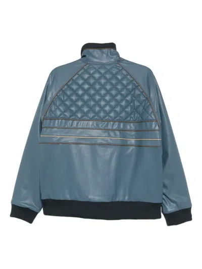 Kolor Slogan-embroidered Jackcet In Multi