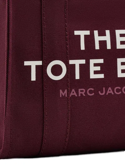 Marc Jacobs Borsa A Mano The Canvas Small Tote Bag Dark Plum In Burgundy
