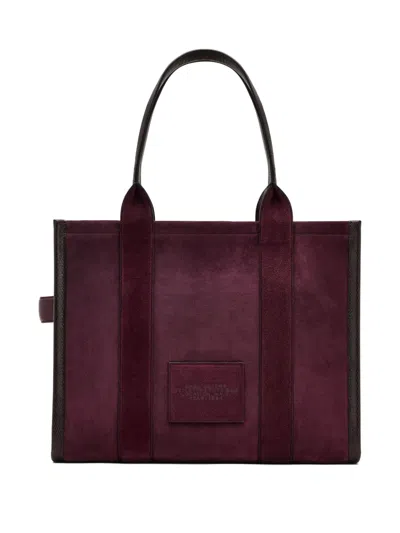 Marc Jacobs Rectangular Tote Bag Top Handles In Purple