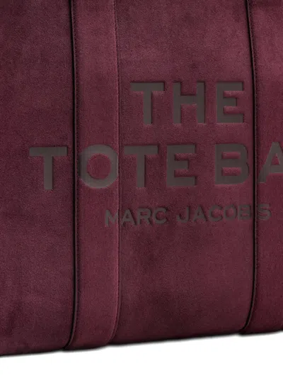 Marc Jacobs Rectangular Tote Bag Top Handles In Purple