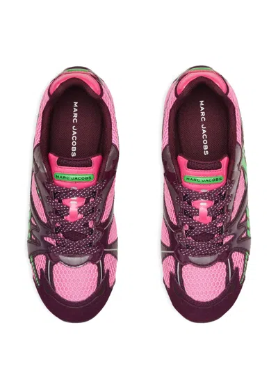 Marc Jacobs The 72 Spring Sneakers Raspberry Pink Multi In Pink