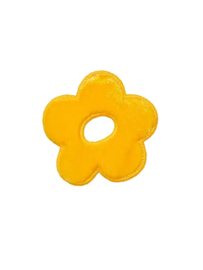 Marc Jacobs Marc Is Joy Flocked Daisy Cotton Poplin Button-up Shirt In White