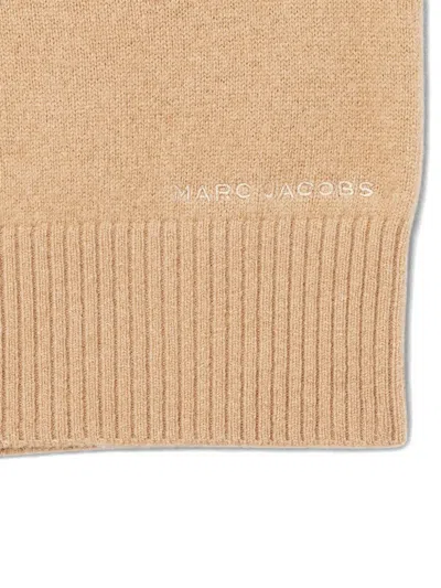 Marc Jacobs Contrast-collar Wool Polo In Neutral