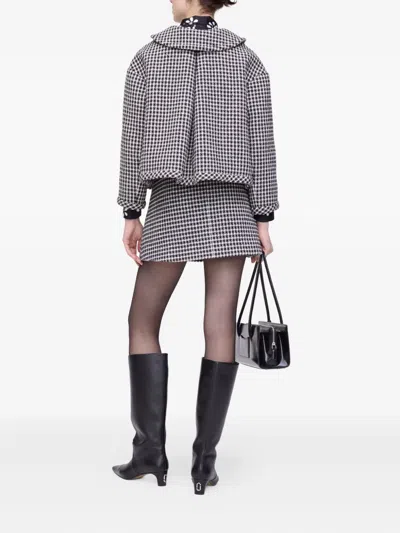 Marc Jacobs Gingham-tweed Jacket In Multi
