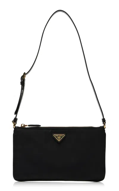 Prada Re-nylon Mini Pouch In Black