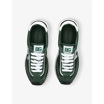 Dolce & Gabbana "dg Cushion" Sneaker In Green