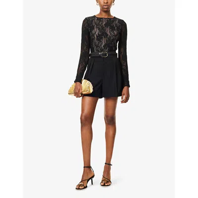 Zimmermann Body Lace Black In Black
