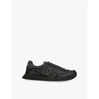 Dolce & Gabbana Dolce&gabbana Men Aria Dg Runner Sneakers In Black