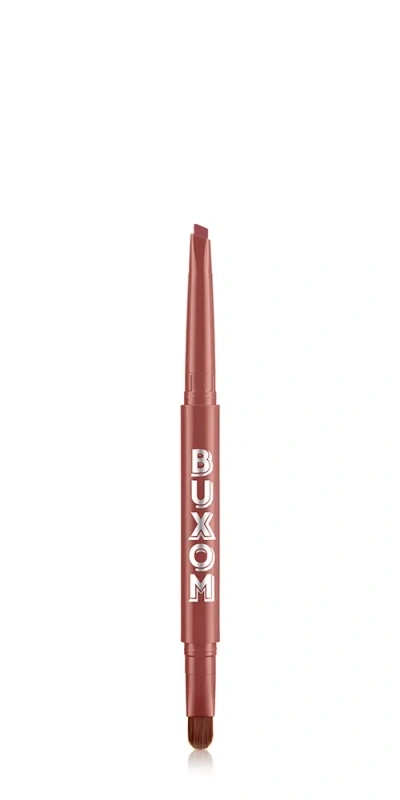 Buxom Power Line Plumping Lip Liner In Hush Hush Henna