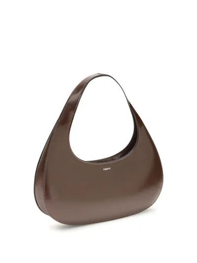 Coperni 'slim Swipe' Shoulder Bag In Brown