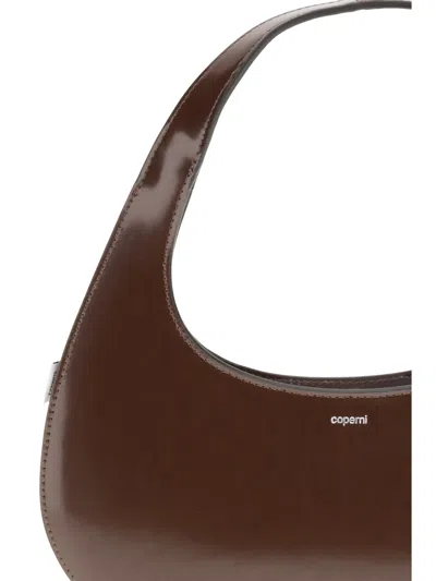 Coperni 'slim Swipe' Shoulder Bag In Brown