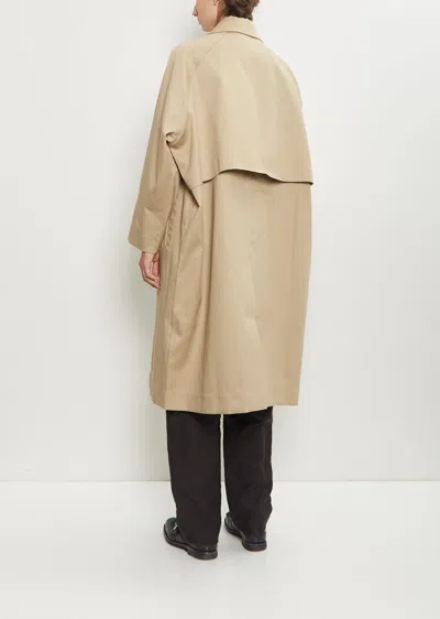 Casey Casey Carlyle Cotton Trench Coat In Multi