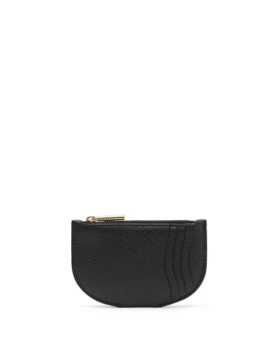 Cuyana Leather Card Holder In Black
