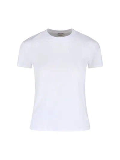 Calvin Klein Plain Cotton T-shirt In White