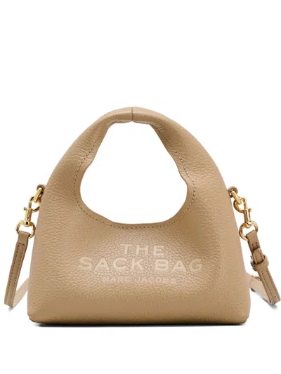 Marc Jacobs The Sack Top-handle Micro Tote Bag In Brown