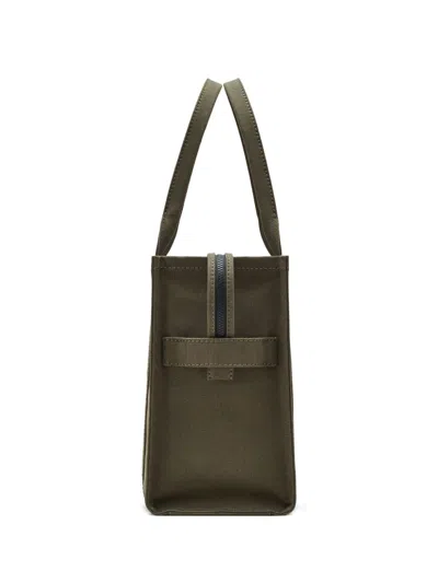 Marc Jacobs Spacious Canvas Tote Bag Design In Green