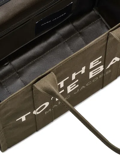 Marc Jacobs Spacious Canvas Tote Bag Design In Green