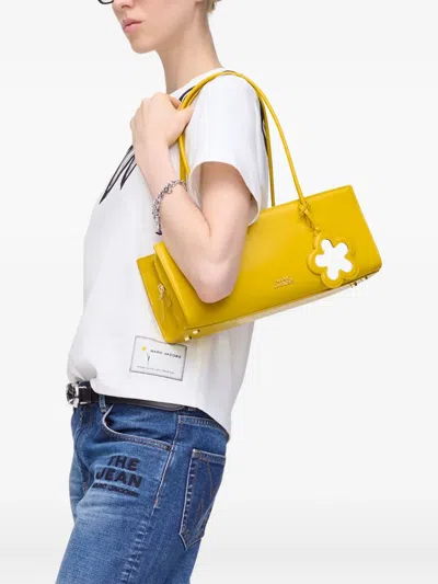 Marc Jacobs Small The Mirror Shoulder Bag In Yellow