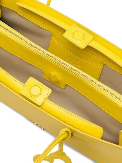 Marc Jacobs Small The Mirror Shoulder Bag In Yellow