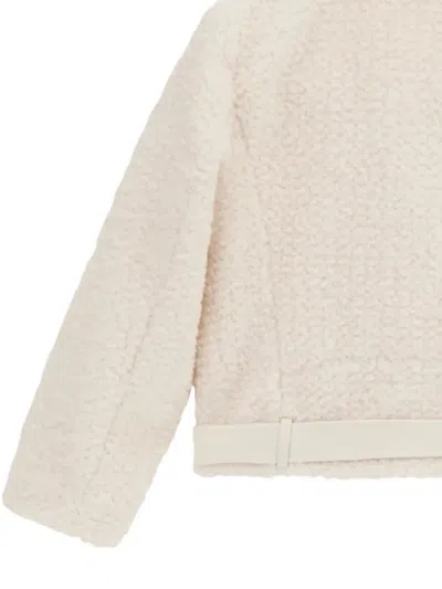 束腰泰迪纹理夹克