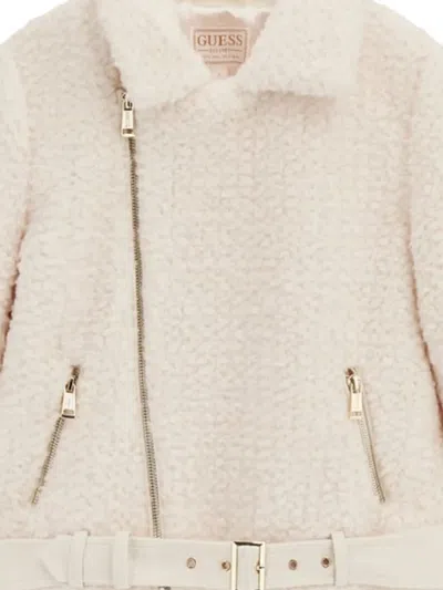 束腰泰迪纹理夹克