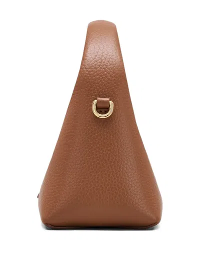 Marc Jacobs The Sack Micro Leather Top-handle Tote Bag In Brown