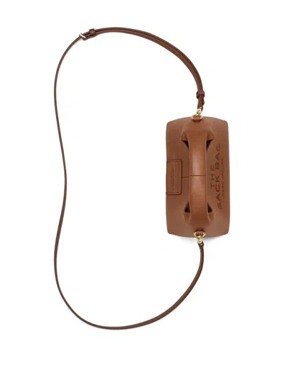 Marc Jacobs The Sack Micro Leather Top-handle Tote Bag In Brown