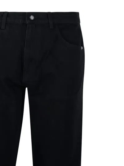 Amish Cotton Jeans In Black