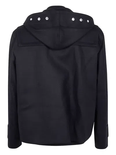 T字扣开合连帽夹克