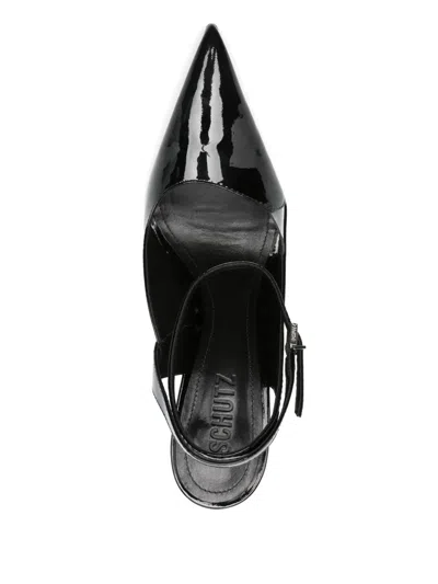 Schutz Pumps In Black Patent Leather In Black