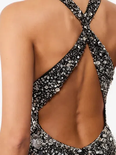 Jenny Packham Pretty Thing Mini Dress In Multi