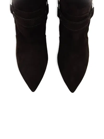 Paul Warmer Arizona Suede Boots In Brown