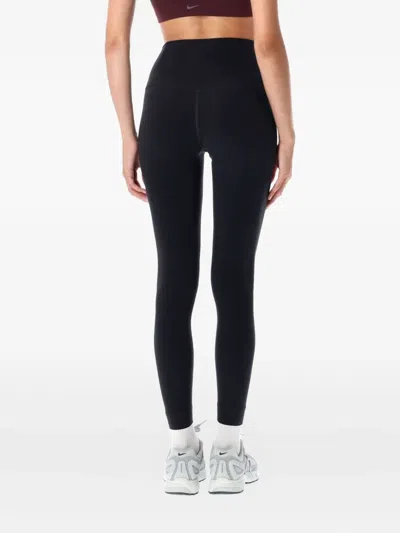 Nike High Waisted Stretch Leggings In Black