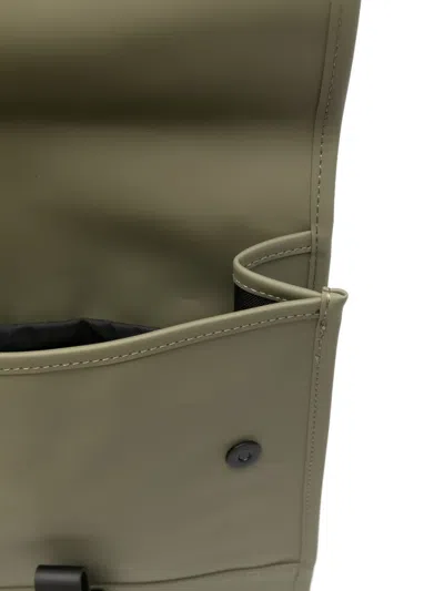 Rains Mini Waterproof Backpack In Green